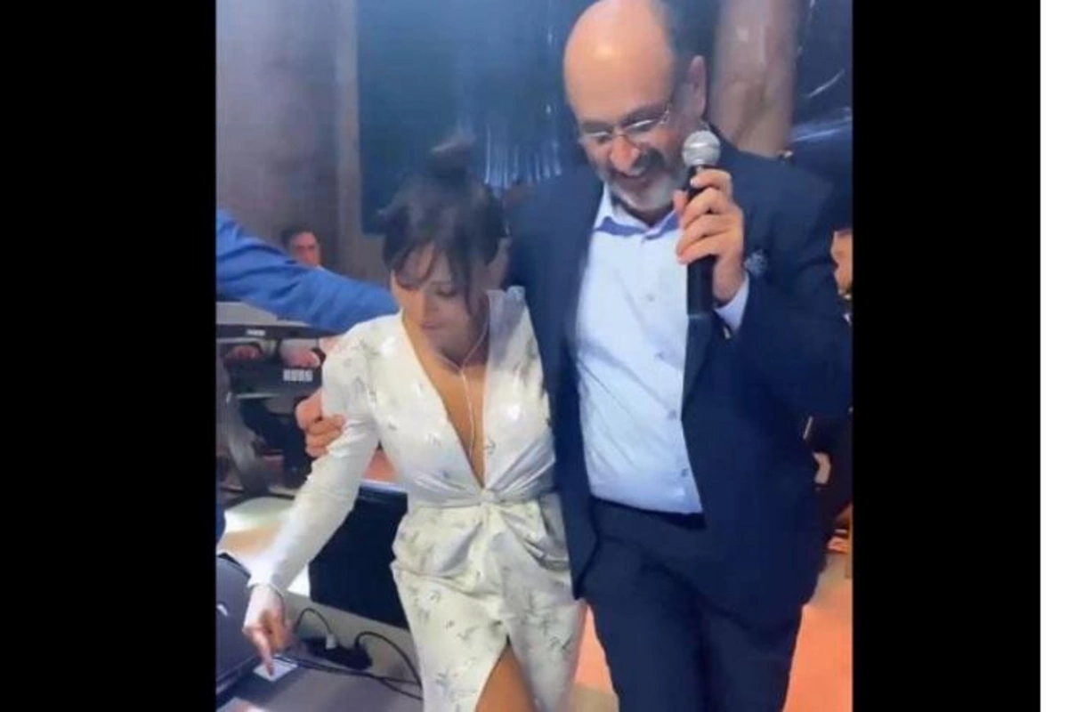 Eyyubun ifasından cuşa gələn Tünzalə toyda belə rəqs etdi — VİDEO