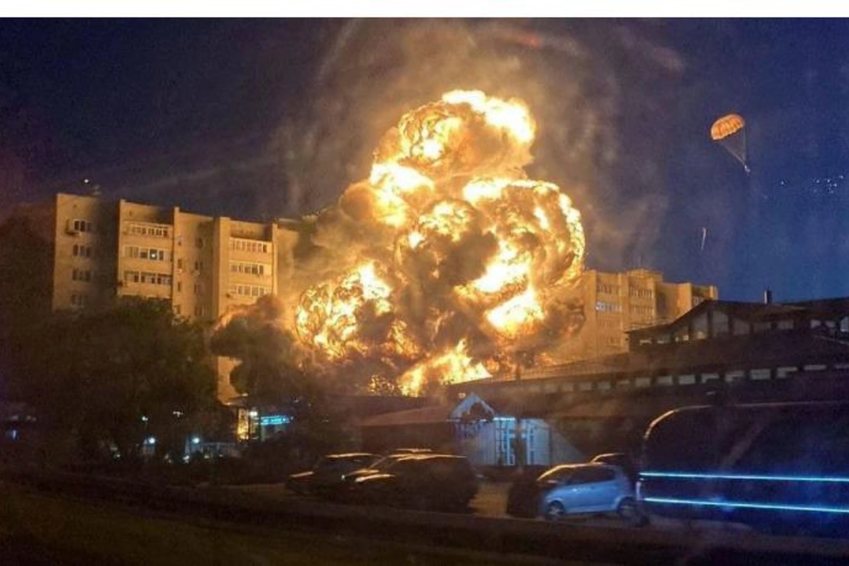 Yeysk şəhərindəki yanğın söndürüldü: 5 ölü, 25 yaralı