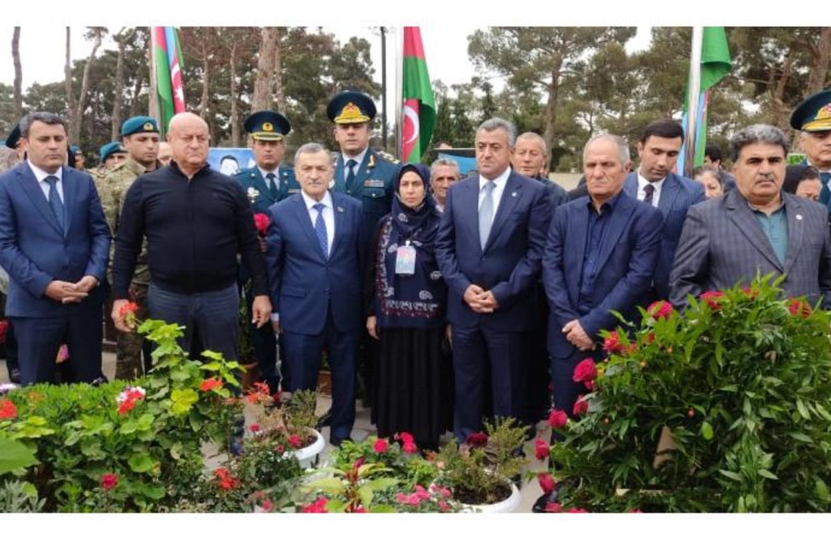 Sabirabadda şəhid Ağayev Ramilin anım mərasimi keçirildi — FOTOLAR