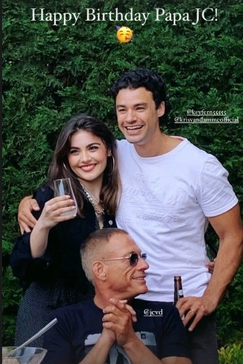 Azərbaycanlı gəlini Vandamı təbrik etdi: “Jan-Klod ata...“ — FOTO
