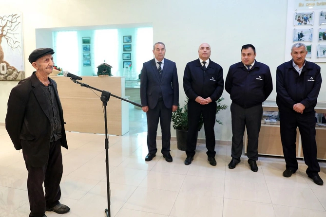 İsmayıllıda 2 kəndin sakinlərini Açıq mikrofona gətirən bir səbəb — FOTOLAR