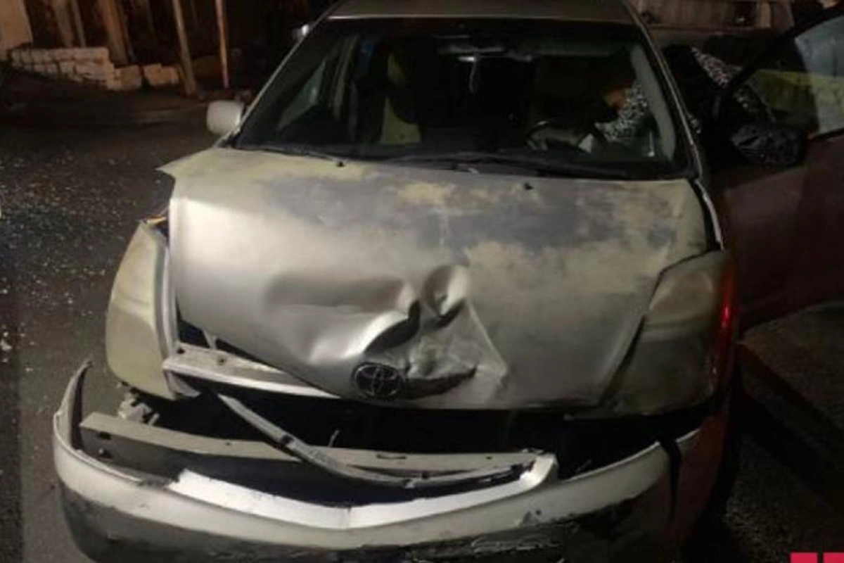 Bakıda iki avtomobil toqquşub, xəsarət alanlar var — FOTO/VİDEO