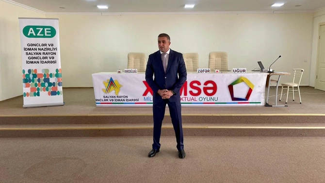“Şuşa sən azadsan” devizi altında “Xəmsə” Milli İntellektual oyunu üzrə rayon birinciliyi keçirildi — FOTOLAR “Şuşa sən azadsan” devizi altında “Xəmsə” Milli İntellektual oyunu üzrə rayon birinciliyi keçirildi — FOTOLAR