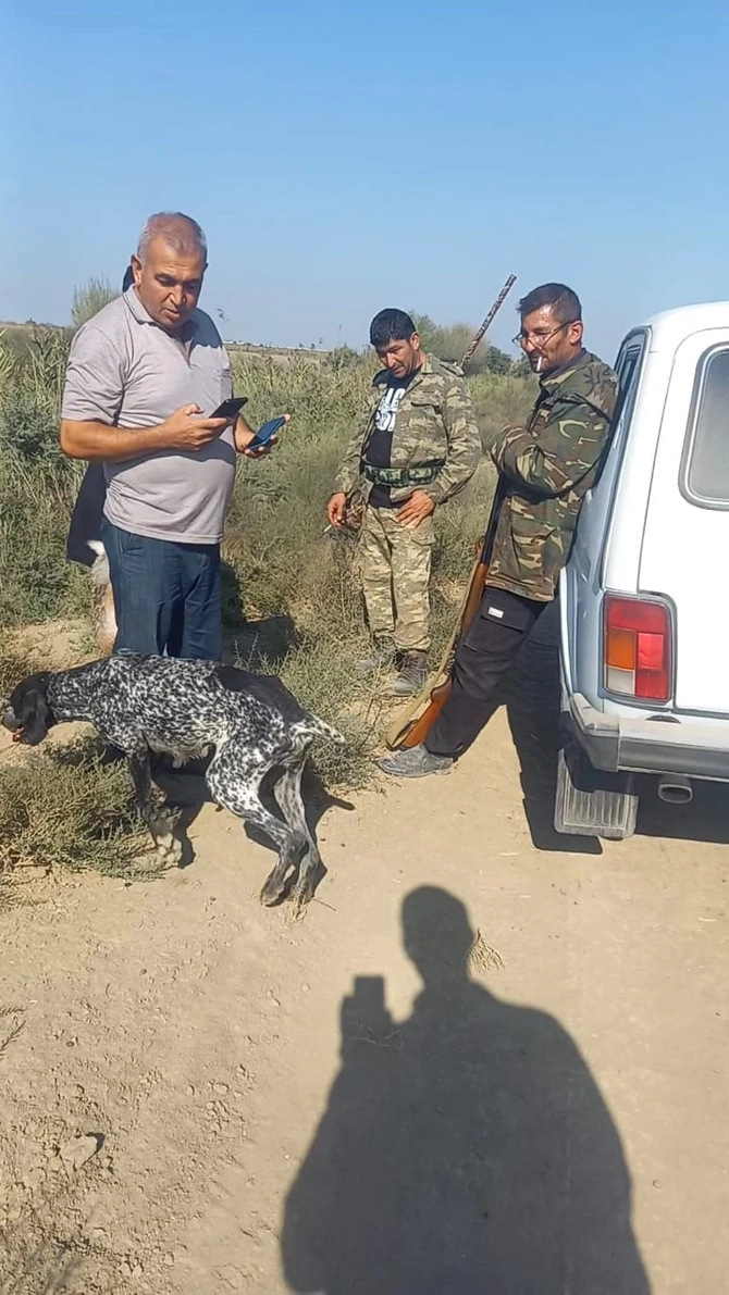 Qanunsuz ov edənlər cəzalandırıldı — FOTOLAR