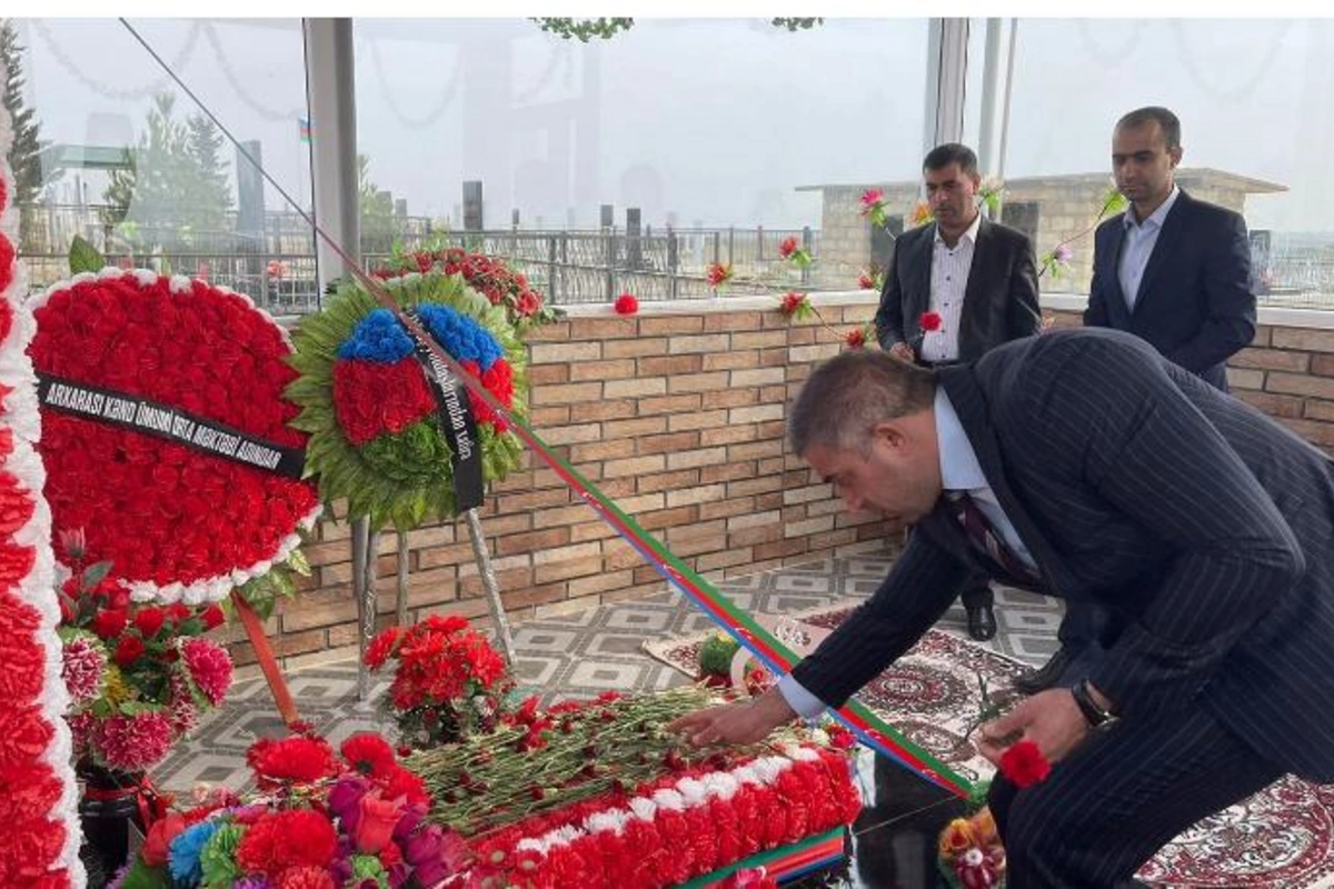 Salyanda şəhidlərin əziz xatirəsi anılıb — FOTOLAR