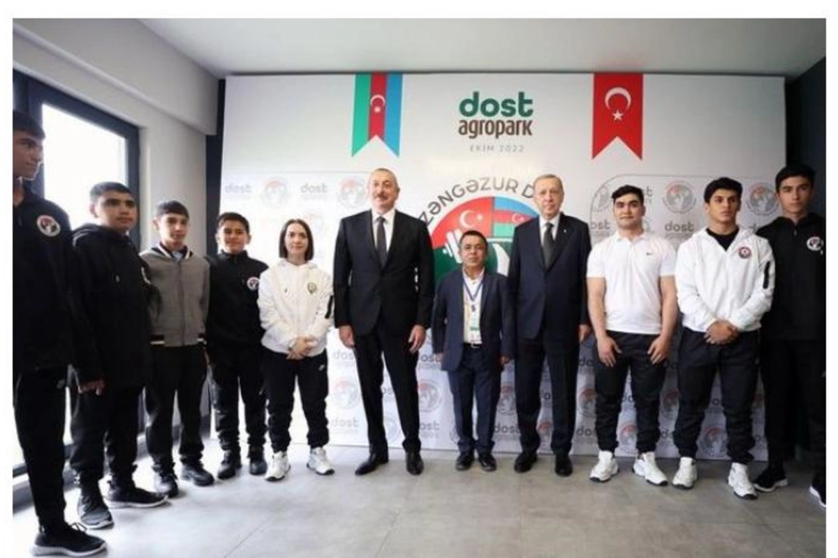 Azərbaycan və Türkiyə prezidentləri Zəngilanda “Dost Aqropark”ın birinci mərhələsinin açılışında