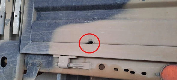 Ermənilər təminat daşıyan texnikamızı atəşə tutdu — FOTO