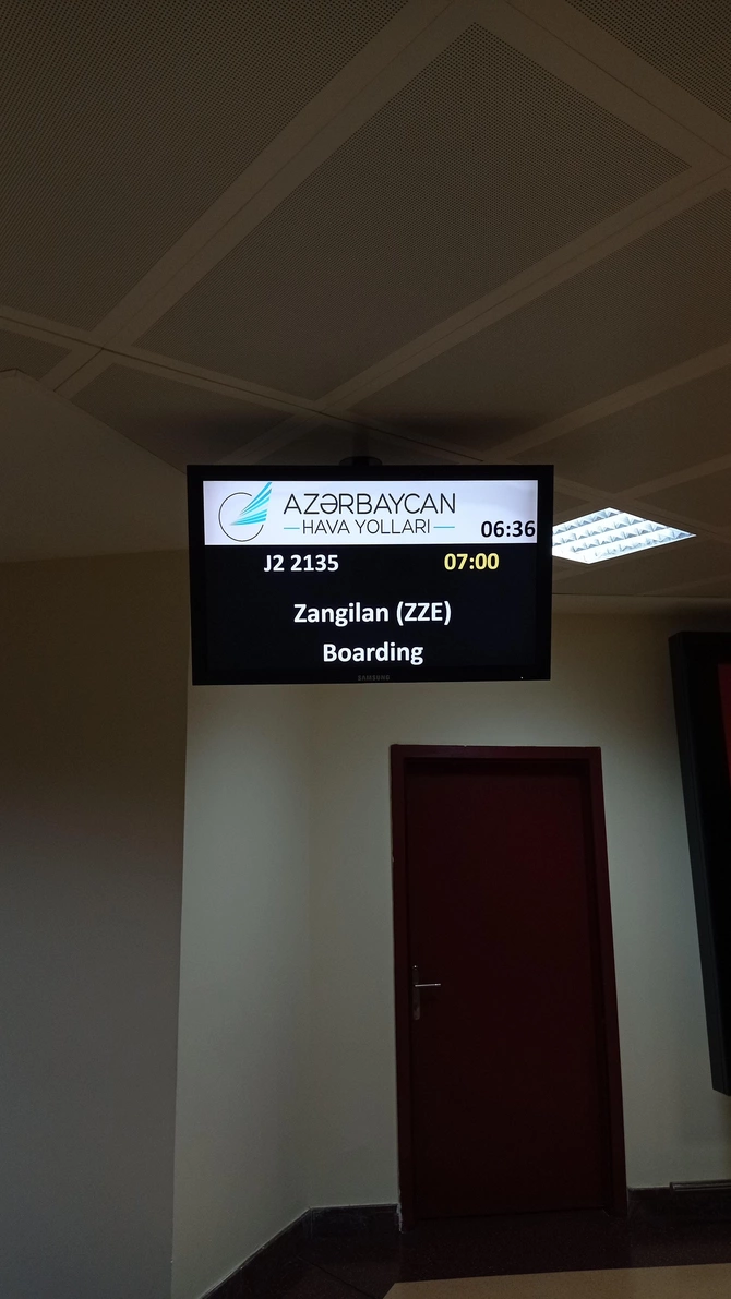 Zəngilan hava limanının ilk mülki sərnişinləri idmançılar olub — FOTOLAR