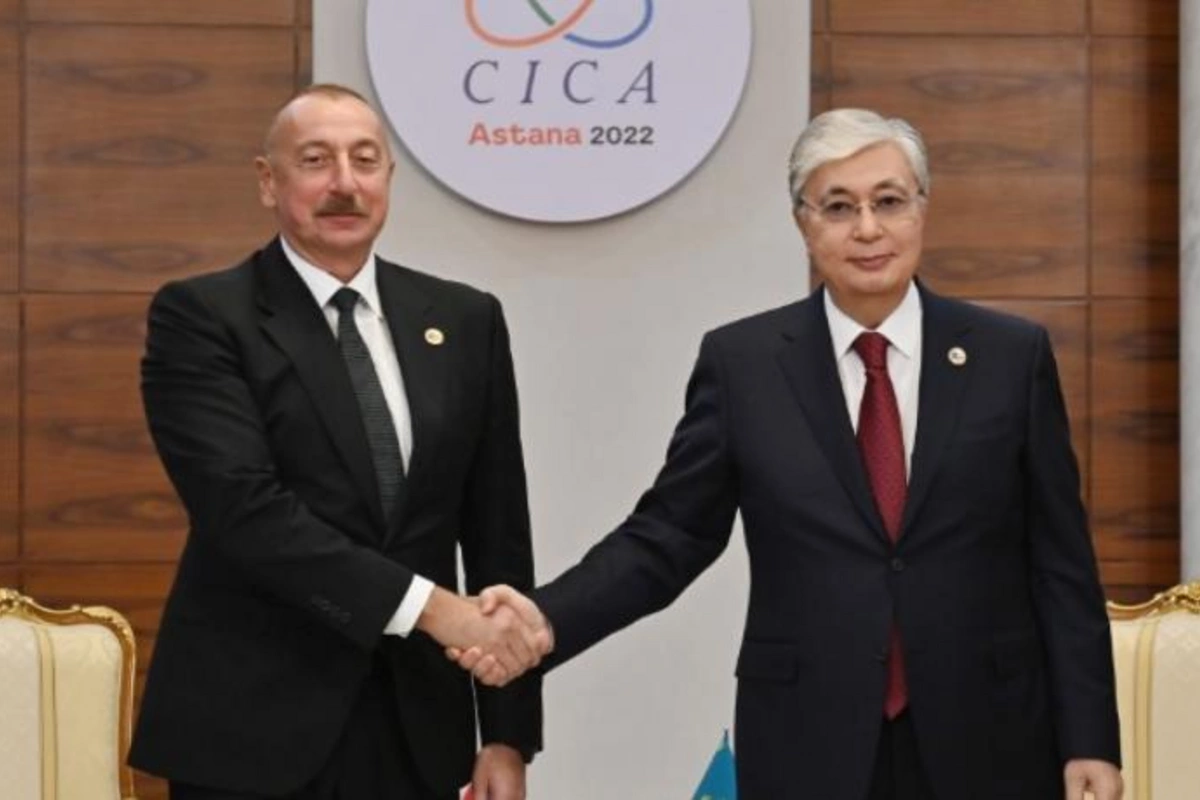 İlham Əliyev Tokayevə məktub göndərdi