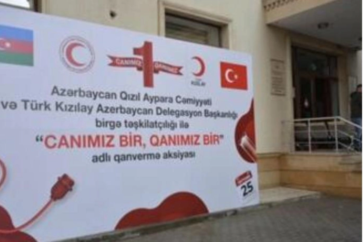 “Qanımız bir, canımız bir” devizli qanvermə aksiyasında Səfir də qan verdi — FOTO