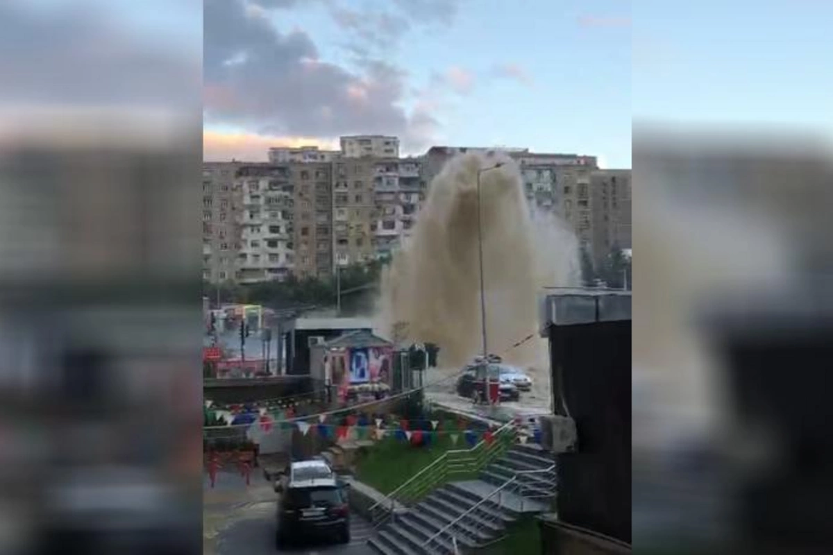 Magistral su xəttinin partlamasına görə bu avtobusların hərəkət istiqaməti dəyişdirildi