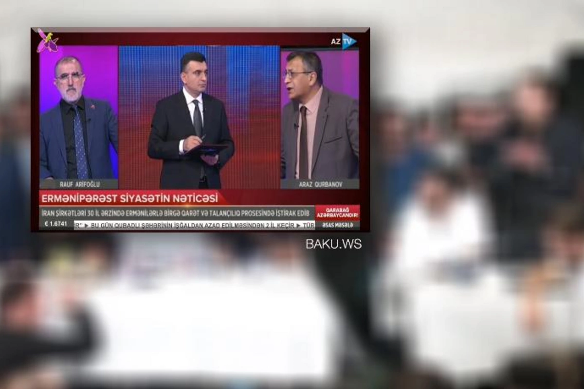 Efirdə meyxanaçılara ağır ittiham: İran ideologiyasını meyxanaçılar vasitəsilə yayır — VİDEO
