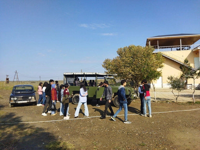 Salyanda “Təbiət Gənclərin gözü ilə” devizi altında səyahət təşkil edilib — FOTOLAR