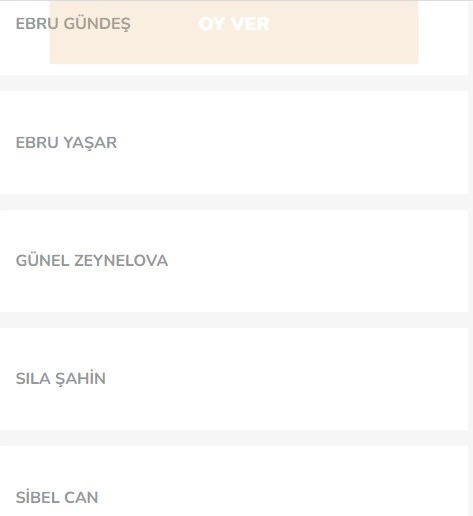 Günel Zeynalova Ebru Gündeş və Sibel Cana rəqib oldu — FOTO