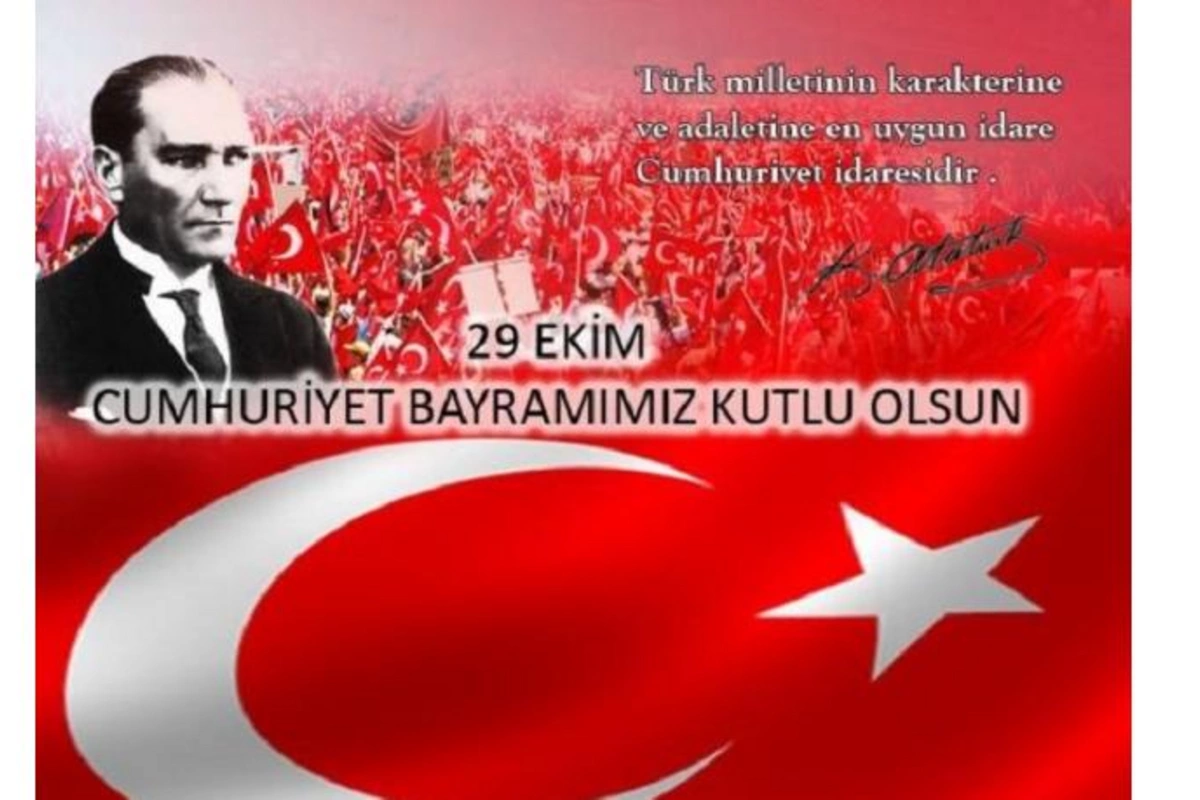 Bu gün Türkiyədə Cümhuriyyət bayramıdır
