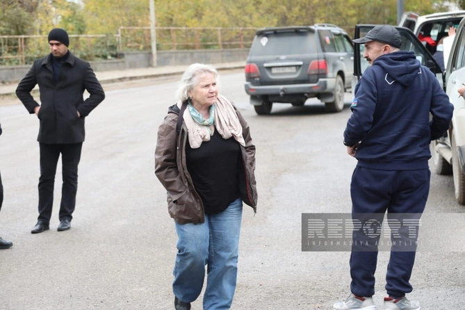 Beynəlxalq səyahətçilər Şuşa şəhərinə səfər edib — FOTOLAR