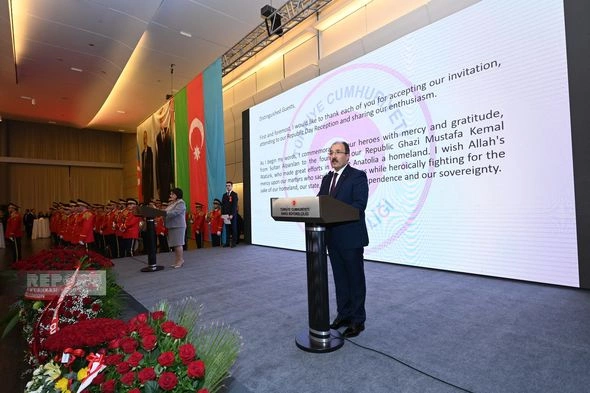 Bakıda Türkiyənin Cümhuriyyət bayramı qeyd olunub — FOTOLAR Bakıda Türkiyənin Cümhuriyyət bayramı qeyd olunub — FOTOLAR