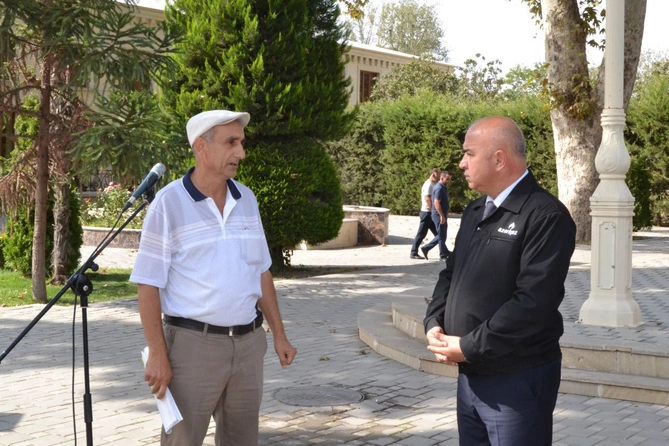 “Açıq mikrofon”a üz tutan Tərtər rayonunun abonentləri müraciətlərini səsləndirdi — FOTO