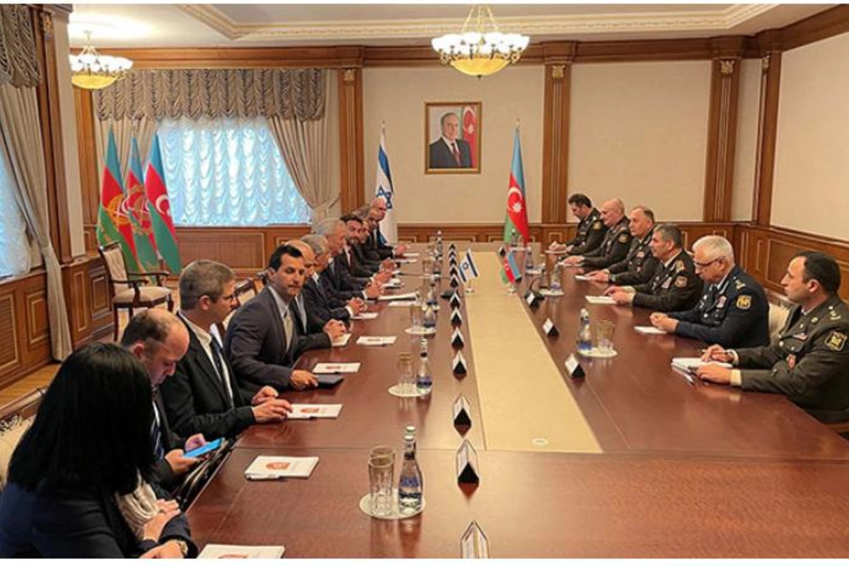 Azərbaycanla İsrail arasında hərbi əməkdaşlıq məsələləri müzakirə edildi