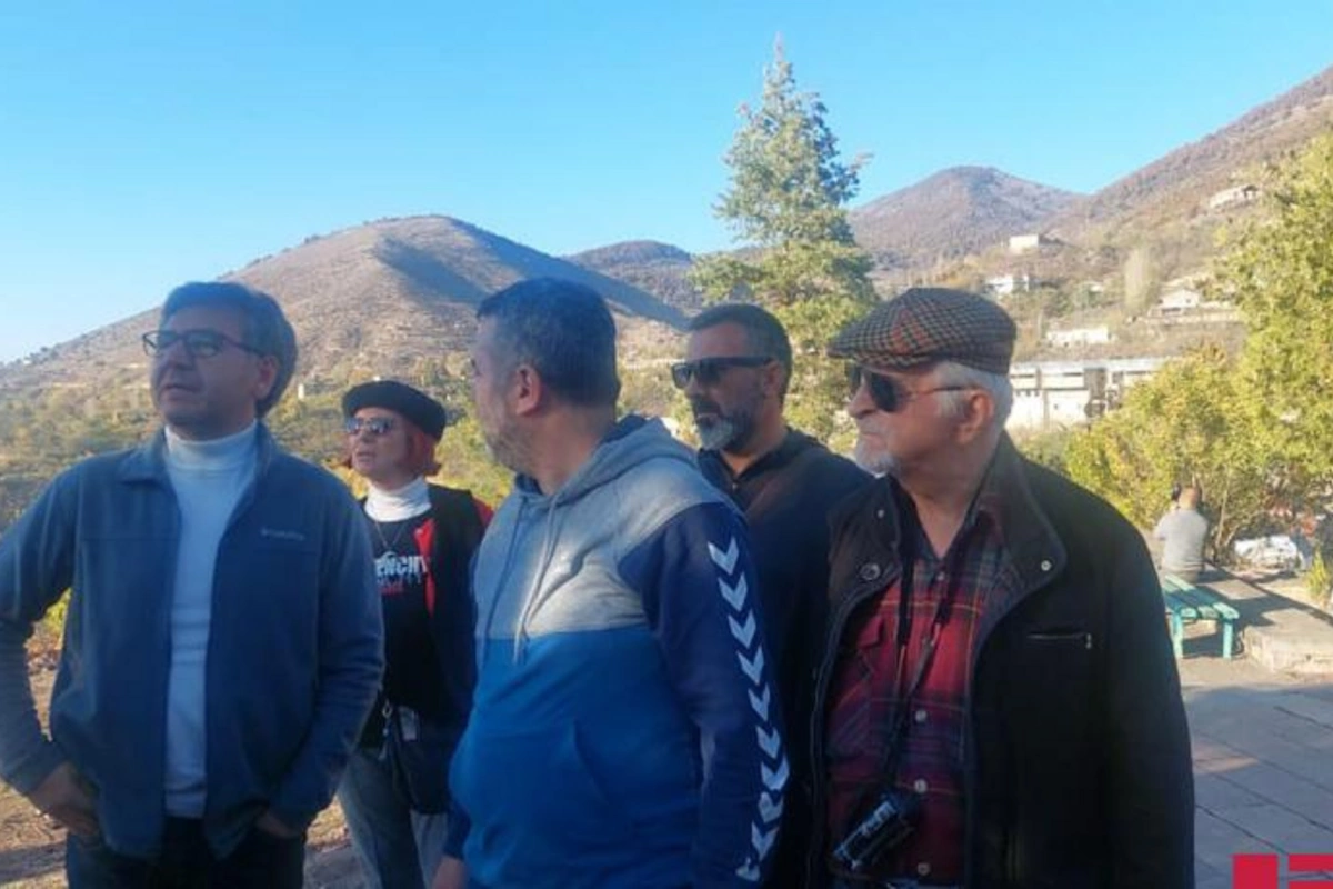 Türkiyəli səyahətçilərin Laçına səfəri başlayıb — FOTO