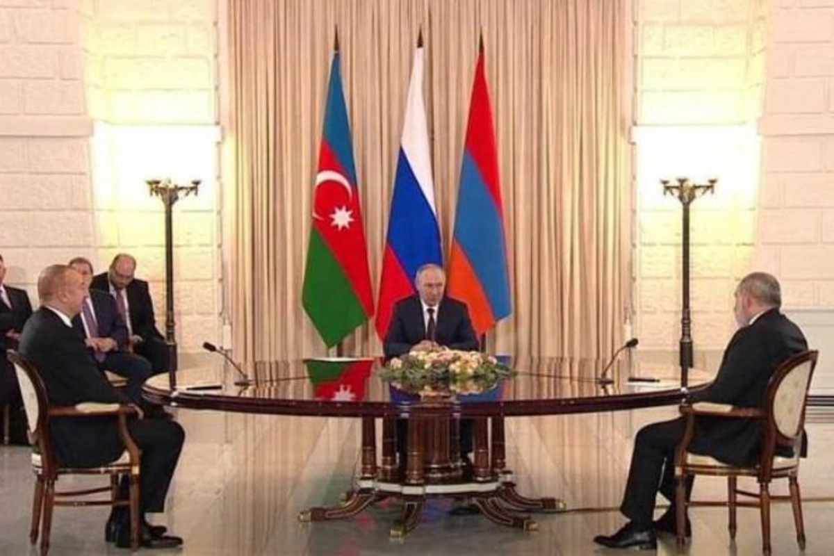 Azərbaycan, Rusiya və Ermənistan liderlərinin görüşünə dair birgə bəyanat yayılıb — FOTO (YENİLƏNİB)