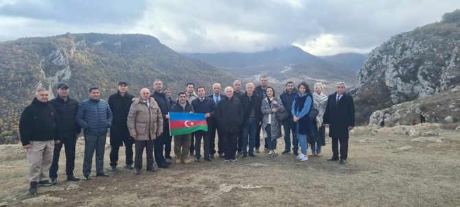 Soyqırım və Kütləvi Qırğınların Qarşısının Alınması üzrə Beynəlxalq Fondun sədri Şuşaya gəldi