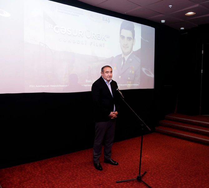 “Cəsur ürək”: Vətən müharibəsi şəhidi haqqında film təqdim edildi — VİDEO “Cəsur ürək”: Vətən müharibəsi şəhidi haqqında film təqdim edildi — VİDEO