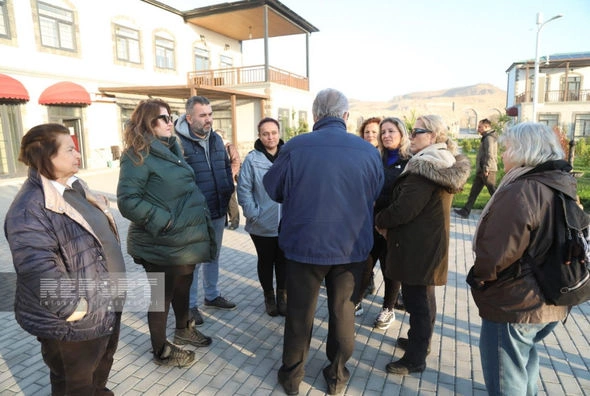 Türkiyəli səyyahlar Zəngilanın Ağalı kəndinə səfər ediblər — FOTO