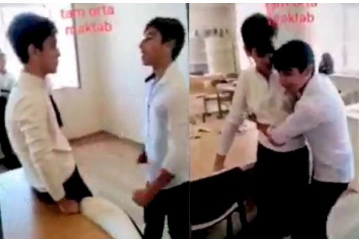 Bakıda daha bir məktəbdə biabırçılıq — VİDEO