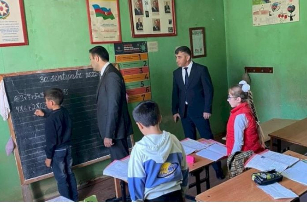 İcra başçısının qüsurlar aşkarladığı məktəbin direktorundan izahat alındı