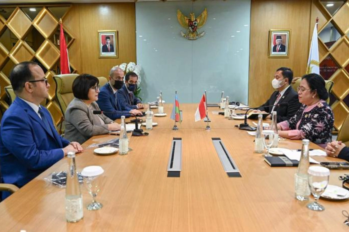 Sahibə Qafarova İndoneziya Nümayəndələr Palatasının spikeri ilə görüşüb