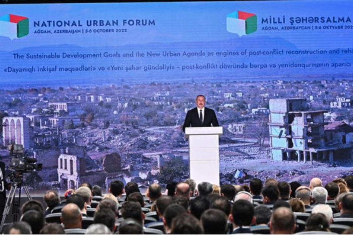 Azərbaycan Prezidenti: “Erməni barbarlığının və vandalizminin miqyası heyrət doğurur”