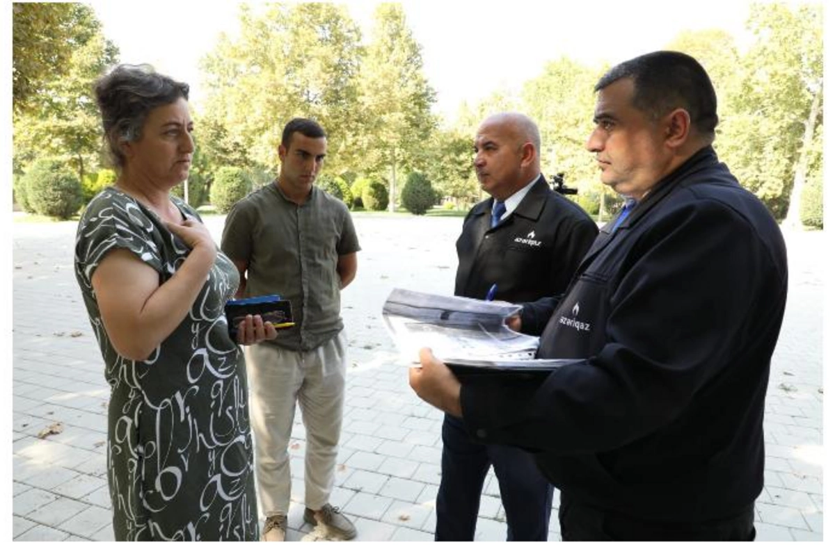 Səyyar qəbul otağı Bərdə sakinlərinin ixtiyarında olub — FOTOLAR