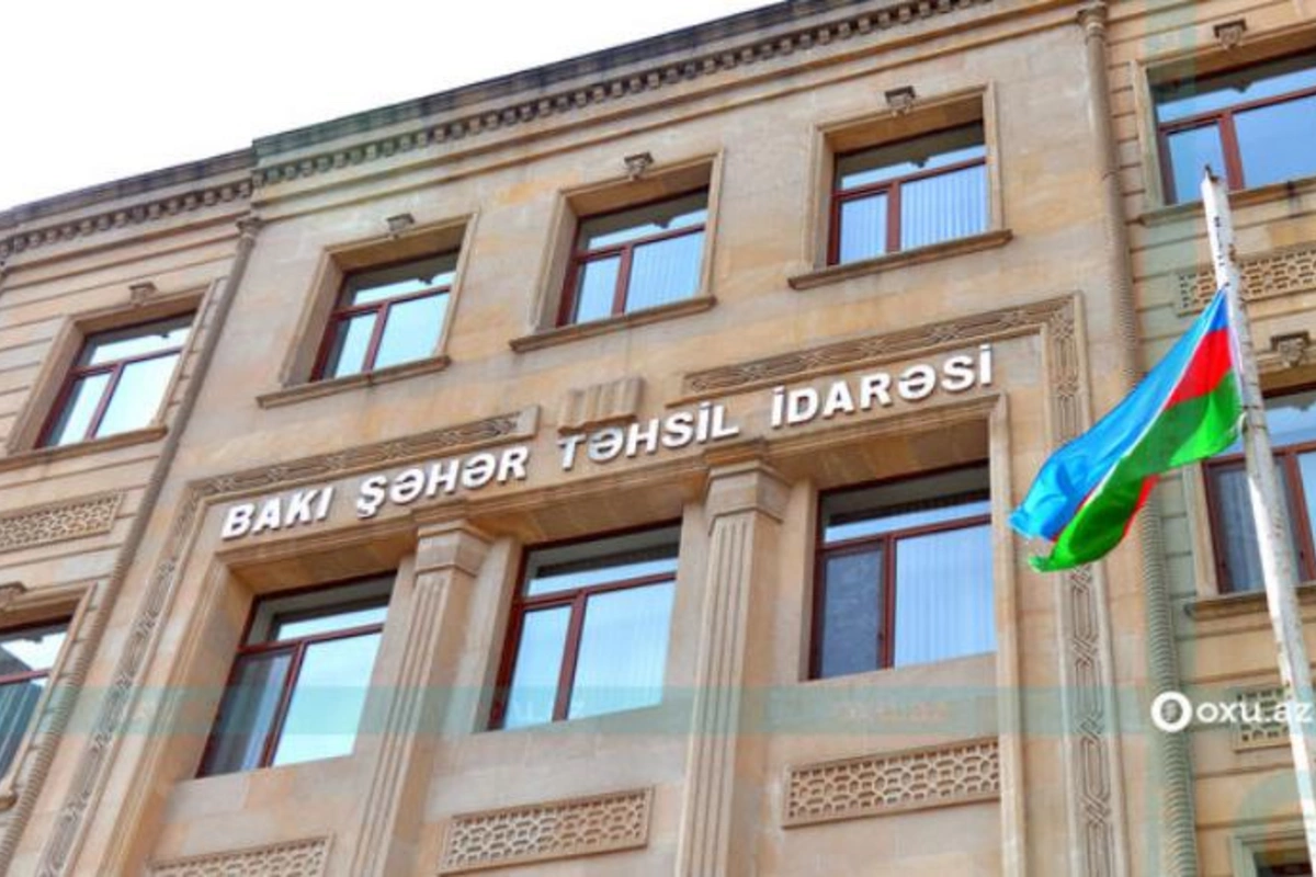 Bakıda məktəb direktoruna yeni vəzifə verildi — FOTO