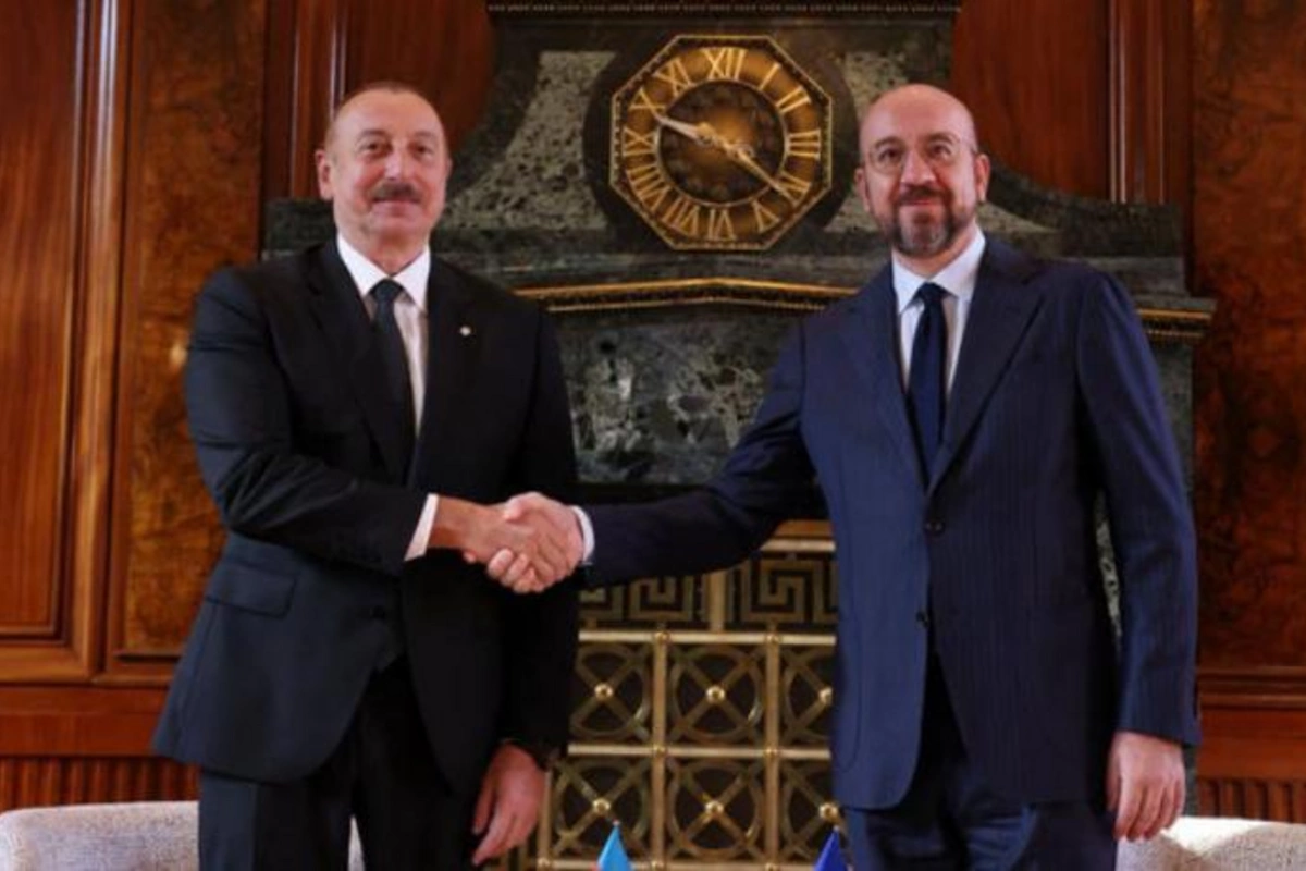 Şarl Mişel İlham Əliyevlə görüşü barədə yazdı — FOTO