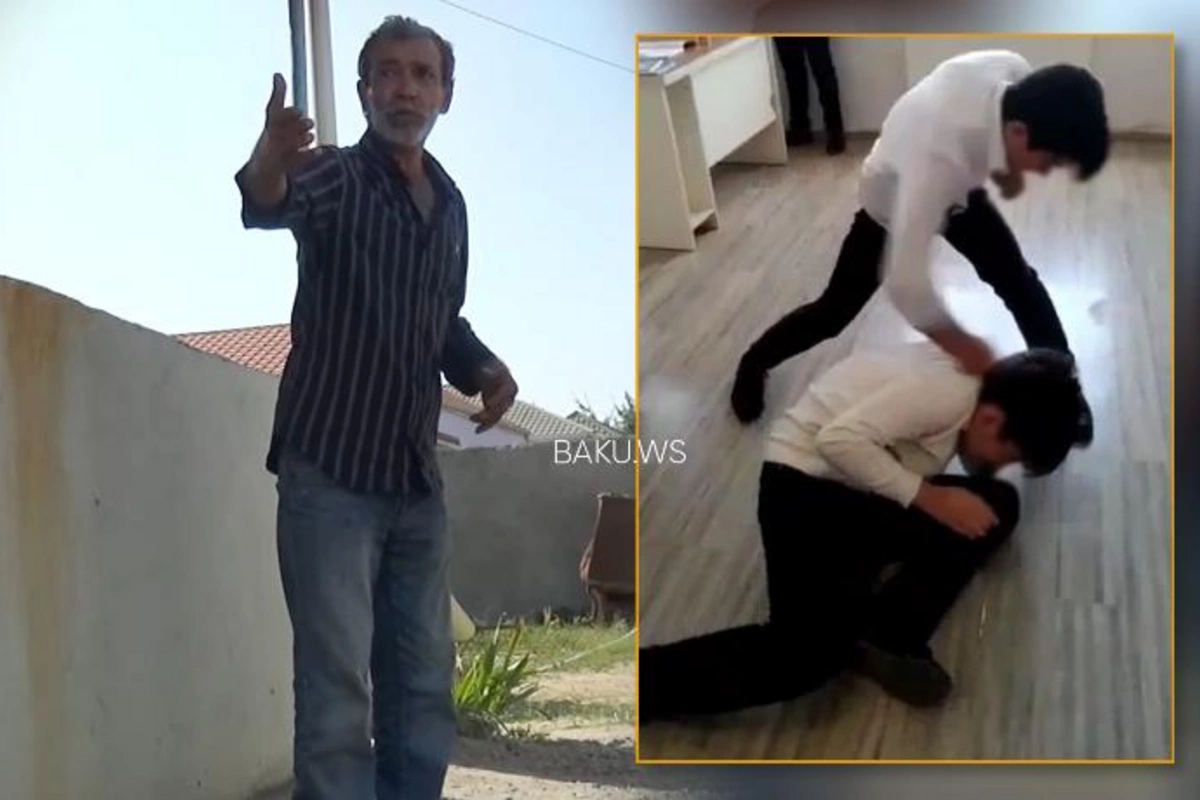 Sinif yoldaşını döyən məktəblinin atalığı: Onda elə bil mənim ürəyimə tikan batırır — VİDEO