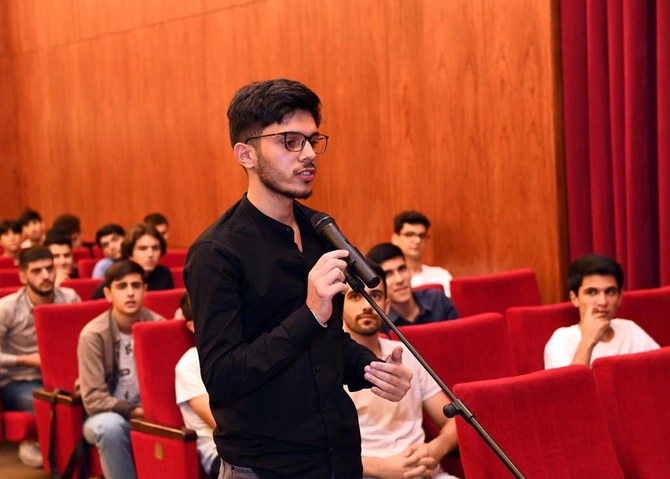 “Azərişıq” ASC-nin nümayəndə heyəti ADNSU-da olub — FOTO