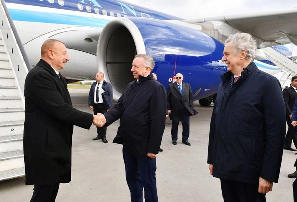 İlham Əliyevin Rusiyaya işgüzar səfəri başa ÇATDI — YENİLƏNİB (FOTO)
