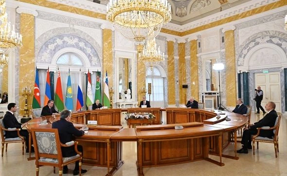 Sankt-Peterburqda MDB Dövlət Başçılarının qeyri-rəsmi görüşü keçirilib — YENİLƏNİB (FOTO)