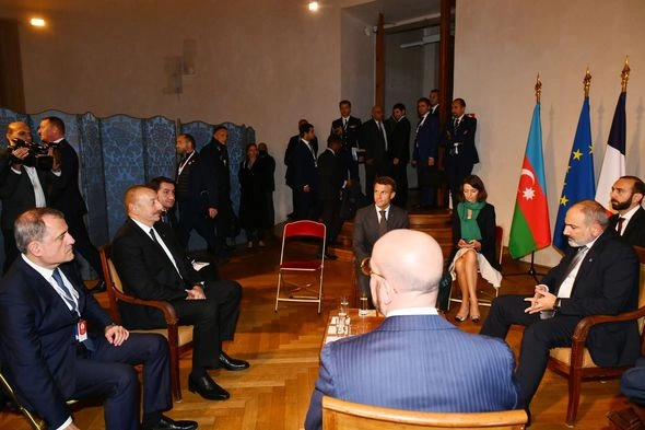 Praqada Azərbaycan, Fransa, Aİ Şurası və Ermənistan liderlərinin yenidən görüşü olub — FOTOLAR (YENİLƏNİB)