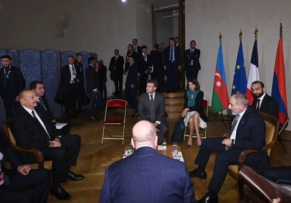 Praqada Azərbaycan, Fransa, Aİ Şurası və Ermənistan liderlərinin yenidən görüşü olub — FOTOLAR (YENİLƏNİB)