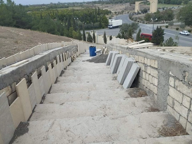 Sultanbud kurqanına edilən qanunsuz müdaxilənin qarşısı alındı — FOTO