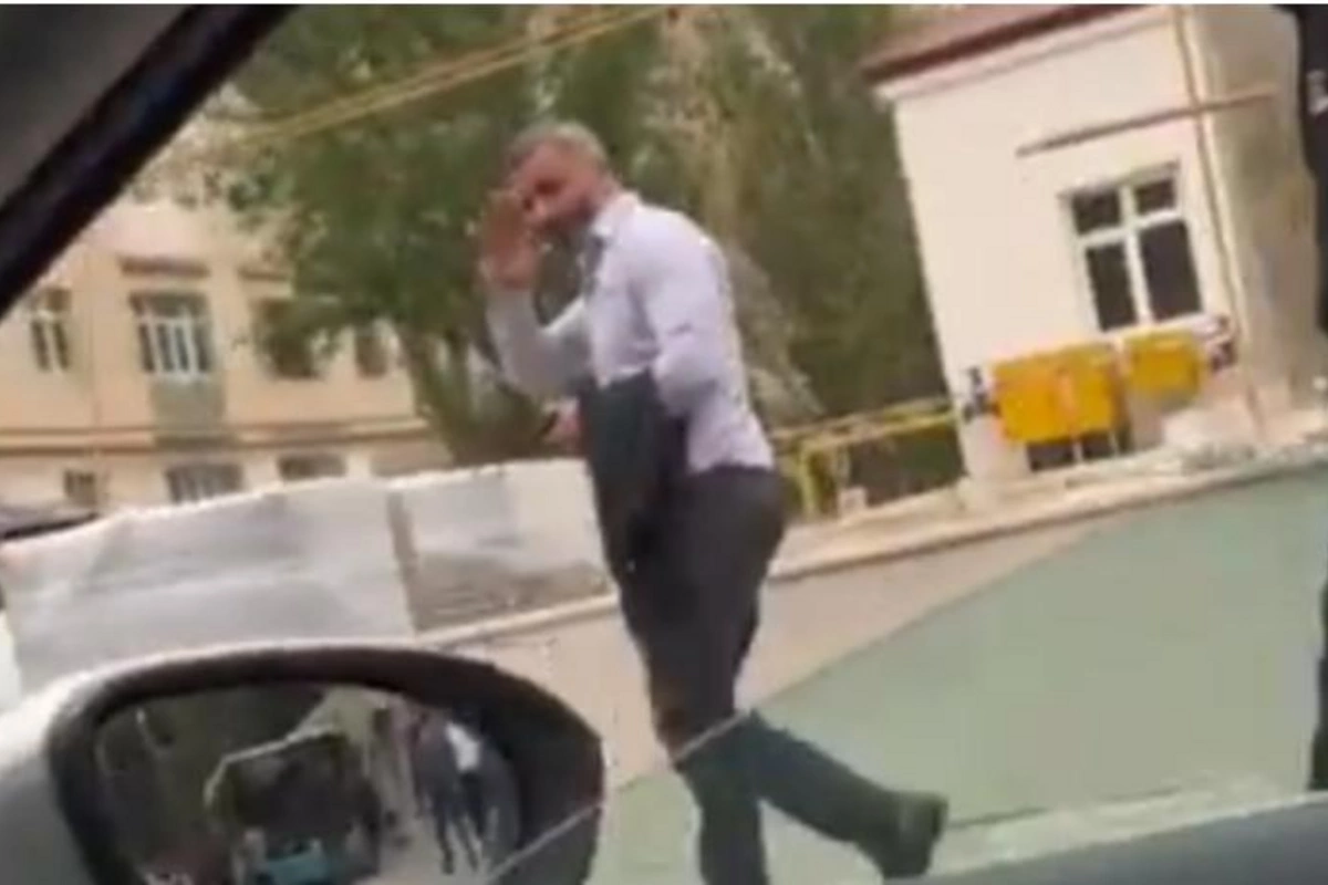 Küçədə Qurban Qurbanovu görən azarkeşdən maraqlı reaksiya — VİDEO