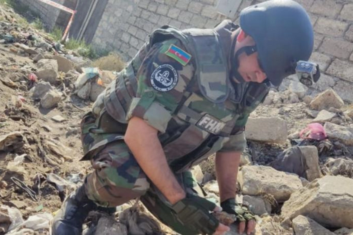 Bakıda qumbara aşkarlanıb — FOTO/VİDEO