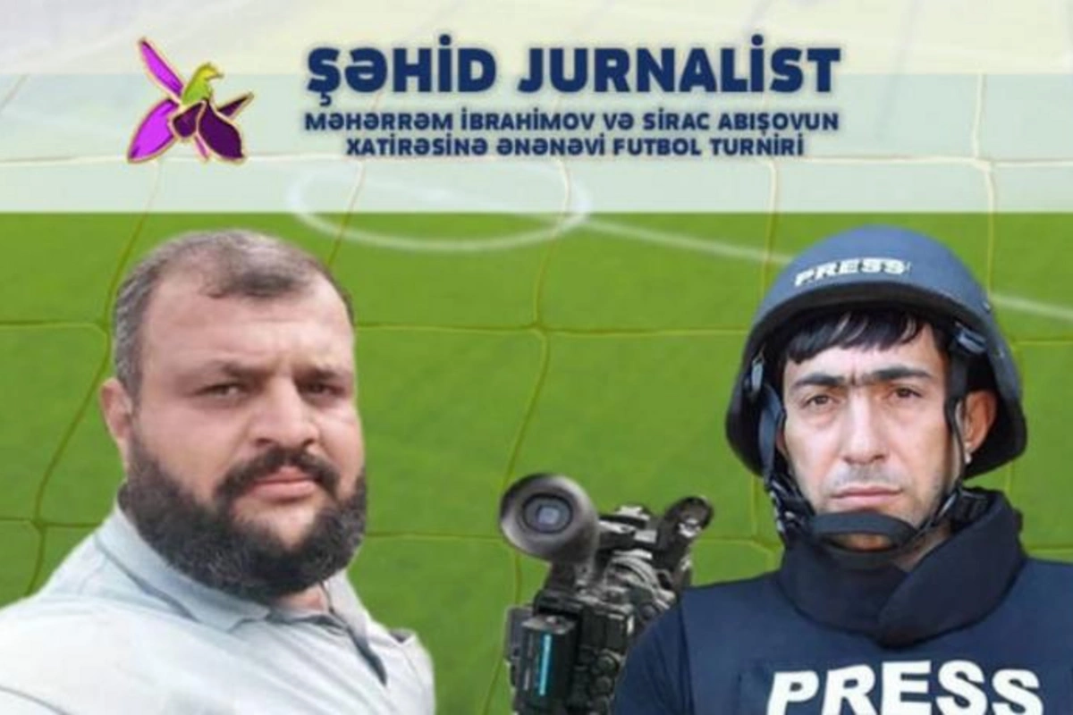 Şəhid jurnalistlərin xatirəsinə həsr olunmuş turnir start götürdü