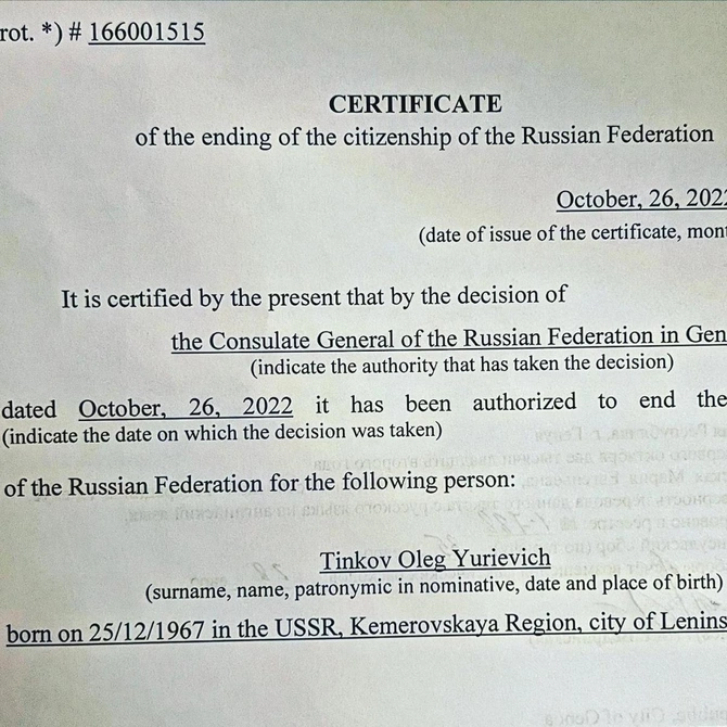 Mən Putin Rusiyasına nifrət edirəm!.. — Məşhur rus bankir