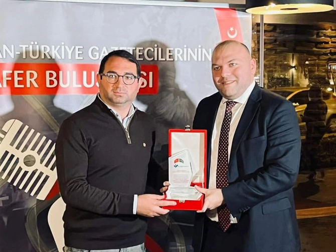 İstanbulda Azərbaycan-Türkiyə Jurnalistlərinin “Zəfər Görüşü” keçirilib — FOTOLAR İstanbulda Azərbaycan-Türkiyə Jurnalistlərinin “Zəfər Görüşü” keçirilib — FOTOLAR