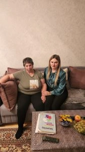 Biznes-ledi şəhid ailələrini ziyarət etdi — FOTOLAR Biznes-ledi şəhid ailələrini ziyarət etdi — FOTOLAR