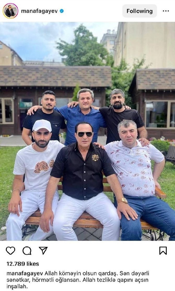Məşhurlar Rəşad Dağlıya belə dəstək oldular — FOTOLAR