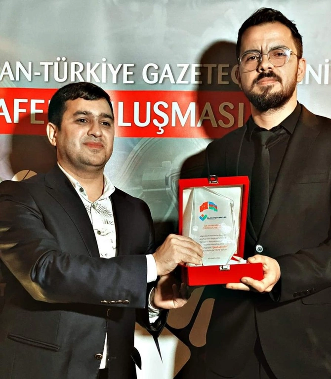 İstanbulda Azərbaycan-Türkiyə Jurnalistlərinin “Zəfər Görüşü” keçirilib — FOTOLAR İstanbulda Azərbaycan-Türkiyə Jurnalistlərinin “Zəfər Görüşü” keçirilib — FOTOLAR